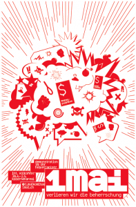 Plakat 1. Mai Verlieren wir die Beherrschung