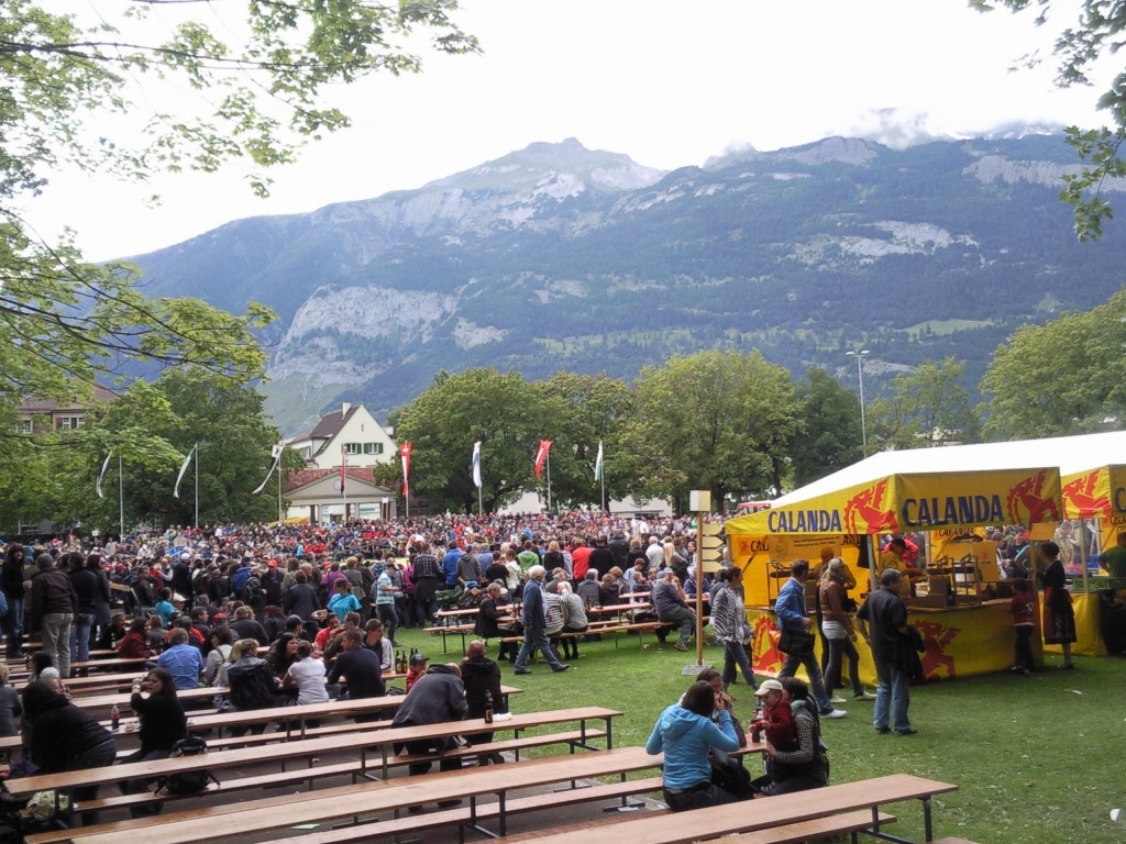 Foto: Bündner und Glarner Schwingfest 2011