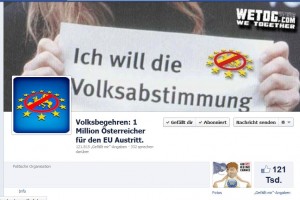 Forderung in Österreich: Volksabstimmung über die EU und ESM- 1 Million Österreicher für den EU-Austritt Forderung in Österreich: Volksabstimmung über die EU und ESM- 1 Million Österreicher für den EU-Austritt