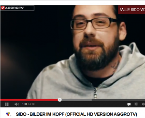 Bildschirmfotoausriß: YT