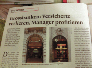 Der Pizzabäcker war nicht der einzige, der der UBS vertraute...