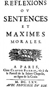 MaximesLaRouchefoucauld
