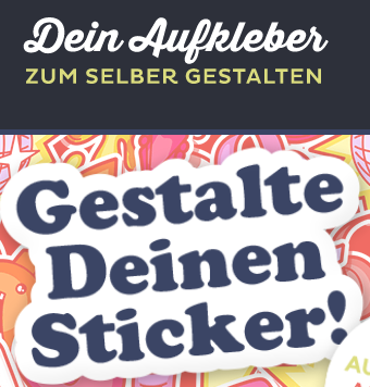 Aufkleber selber gestalten und drucken? Im Internet heutzutage kein Problem (Bild: <a href="https://www.aufkleber-selber-gestalten.de">www.aufkleber-selber-gestalten.de</a>)